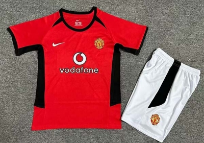 Man U 02-04 Retro Home KIDS